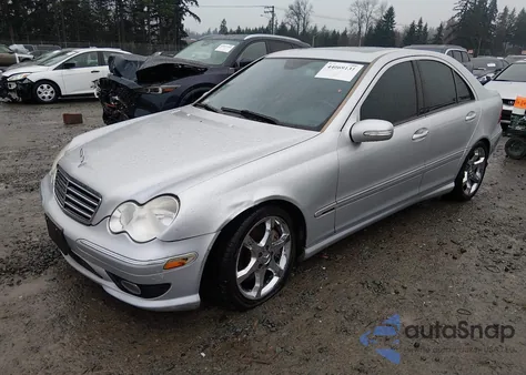 2007 Mercedes-Benz C 230 Sport from USA, damaged, VIN WDBRF52H77A952616